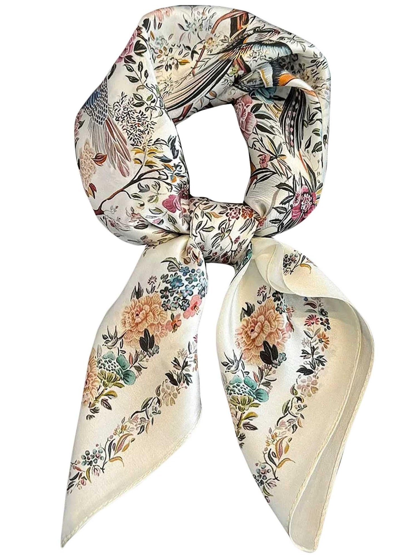 Silky Scarf for Women Lightweight Satin Bandanas Neck Hair Wrap For Sleeping Head Scarves 27.5 in