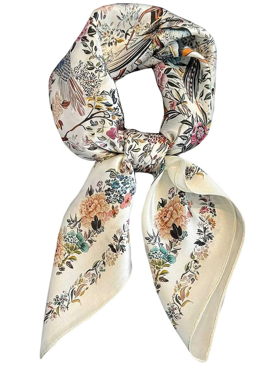 Silky Scarf for Women Lightweight Satin Bandanas Neck Hair Wrap For Sleeping Head Scarves 27.5 in
