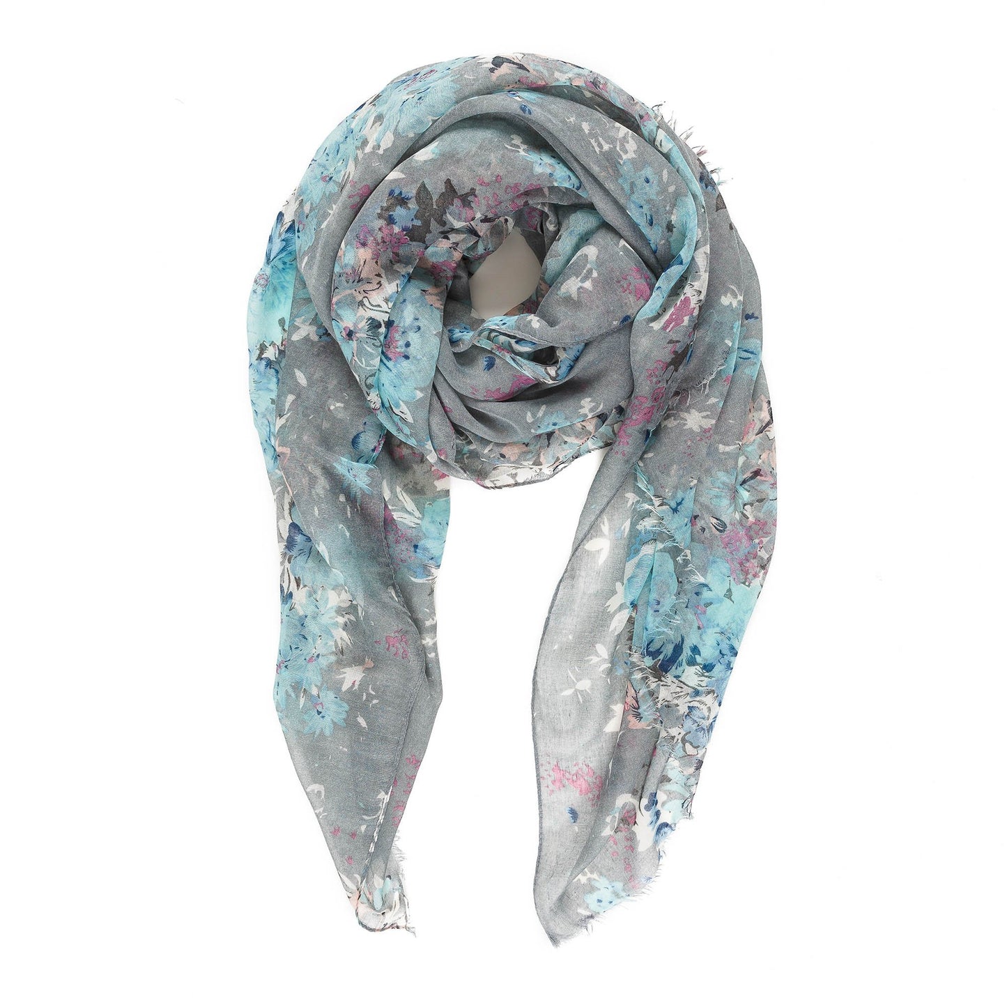 Scarf for Women Lightweight Floral Flower Scarves for Summer Fall Shawl Wrap