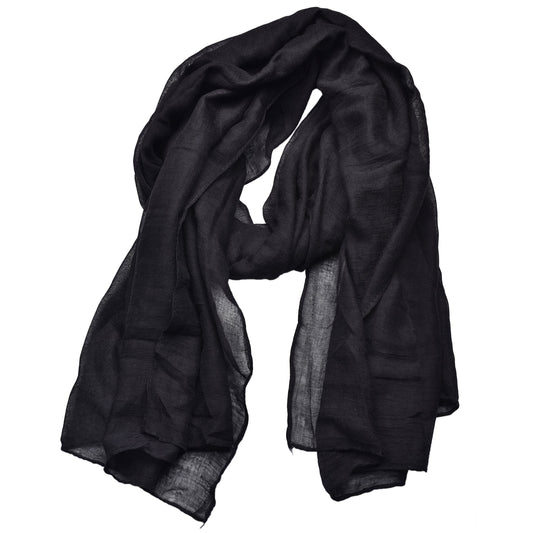 Women's Cotton Scarves Lady Light Soft Fashion Solid Scarf Wrap Shawl