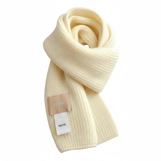 Kids Winter-Kintted-Scarf Warm-Neck Soft-Scarves for Toddler Boys Girls