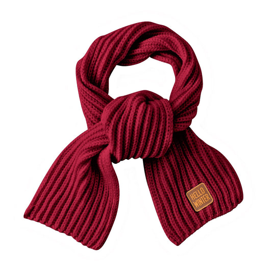 Kids Scarf Winter Neck Warmer Toddler Neck Scarf Girls Thick Scarves Boys Warm Neck Warp 2-12 Years