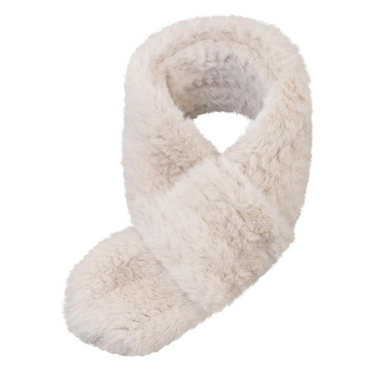Warm Kids Scarf For Girls Winter Fuzzy Scarves Colorful Ski Windproof Neck Warmer