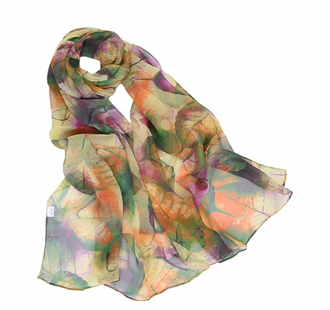 Scarfs for Women Lightweight Scarves Elegant Floral Pattern Sheer Scarfs Shawls Wraps