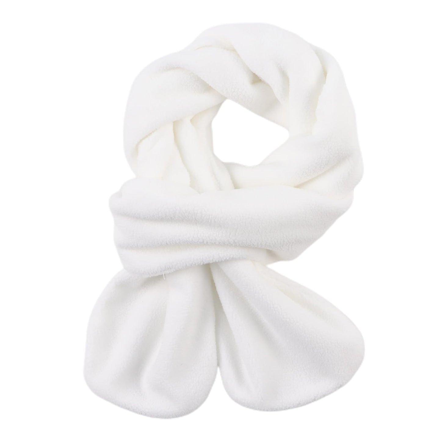 Toddler Winter Scarf Girls Fleece Neck Warmer Solid Color Warm Scarves